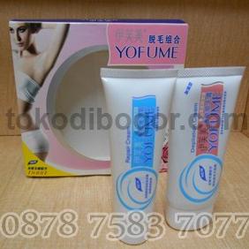 Cream Perontok Dan Penghilang Bulu Permanen Yofume