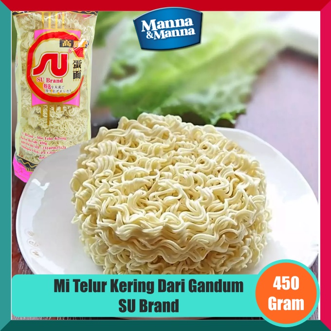 

Mi Telur Kering Gandum SU Brand - 450 Gram