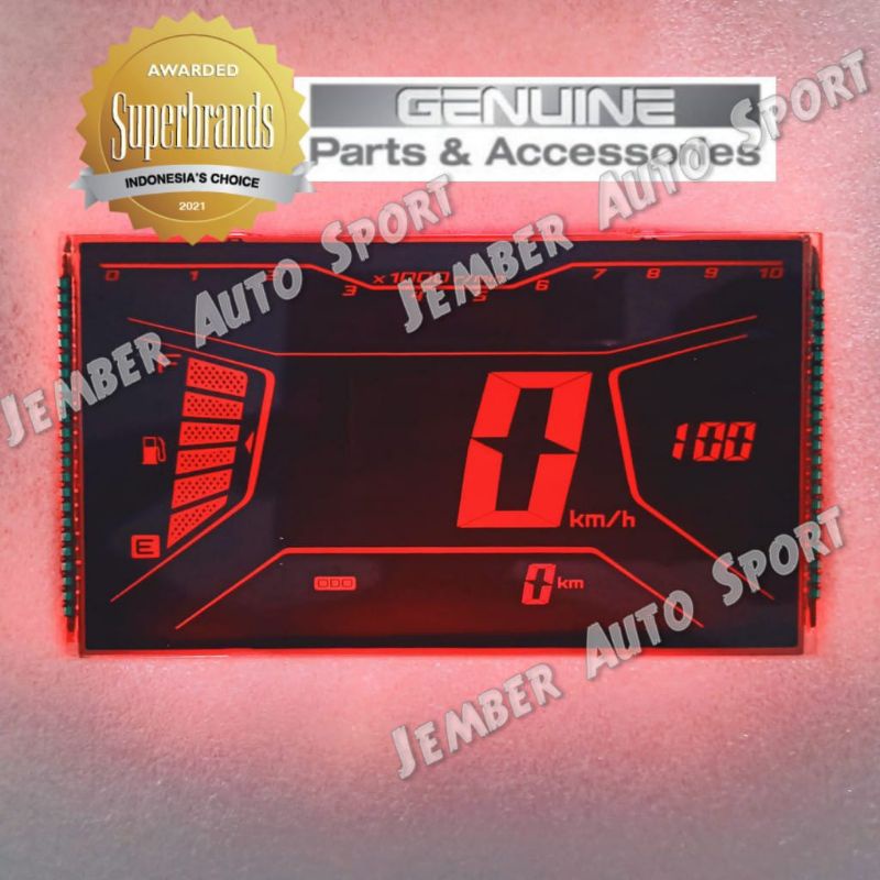Neo LCD Aerox 155 Lexi Speedometer Digital Yamaha Cocok Semua tipe, Aerox ABS or Aerox Tipe R, VVA