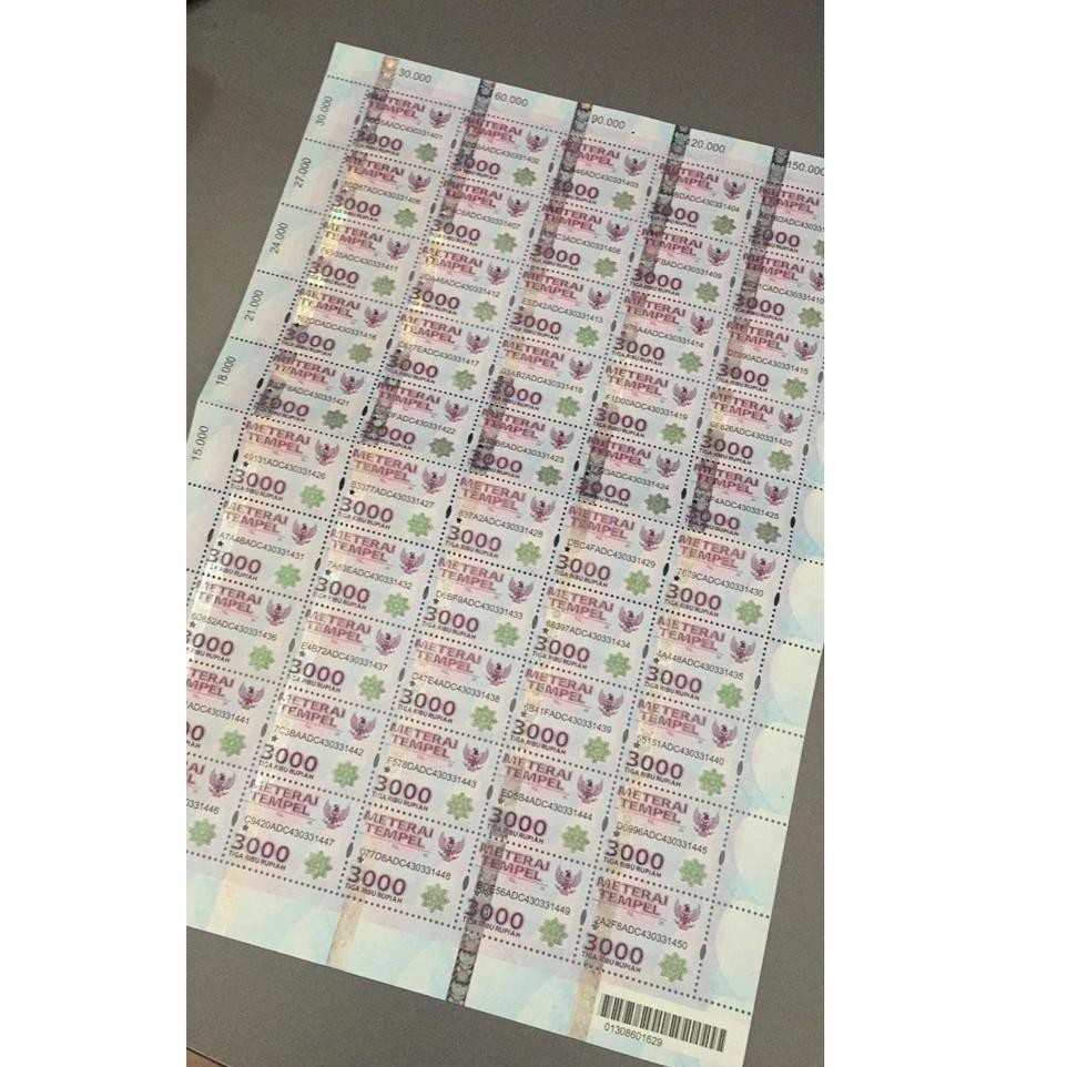 

aw 9NZ Materai 3000 Asli Original Kantor Pos Indonesia Siap Kirim Mulai Jumat 26 Maret 2021 D0 GFF