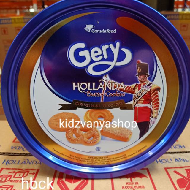 Gery hollanda butter cookies  225 gram