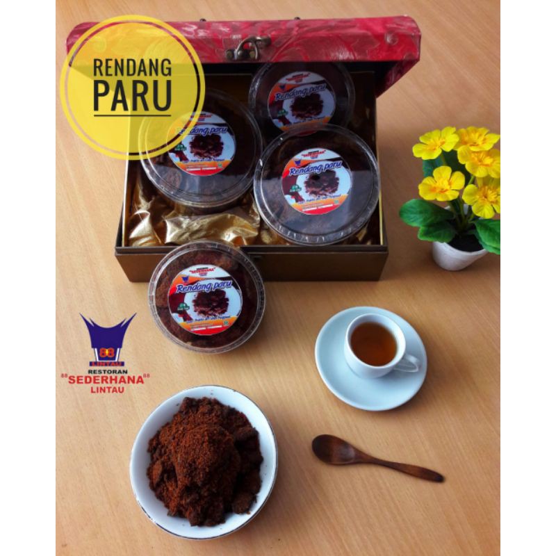 

Rendang Paru Sederhana Lintau 500gram