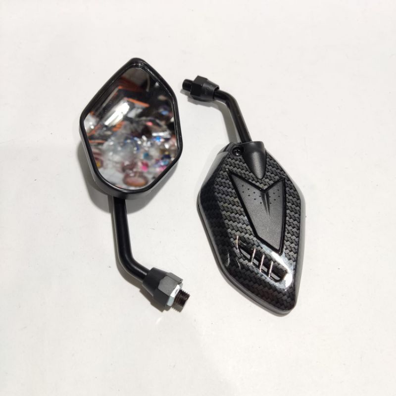 Spion variasi beat Vario Supra Revo Verza PCX Scoopy Revo karisma dll-Karbon