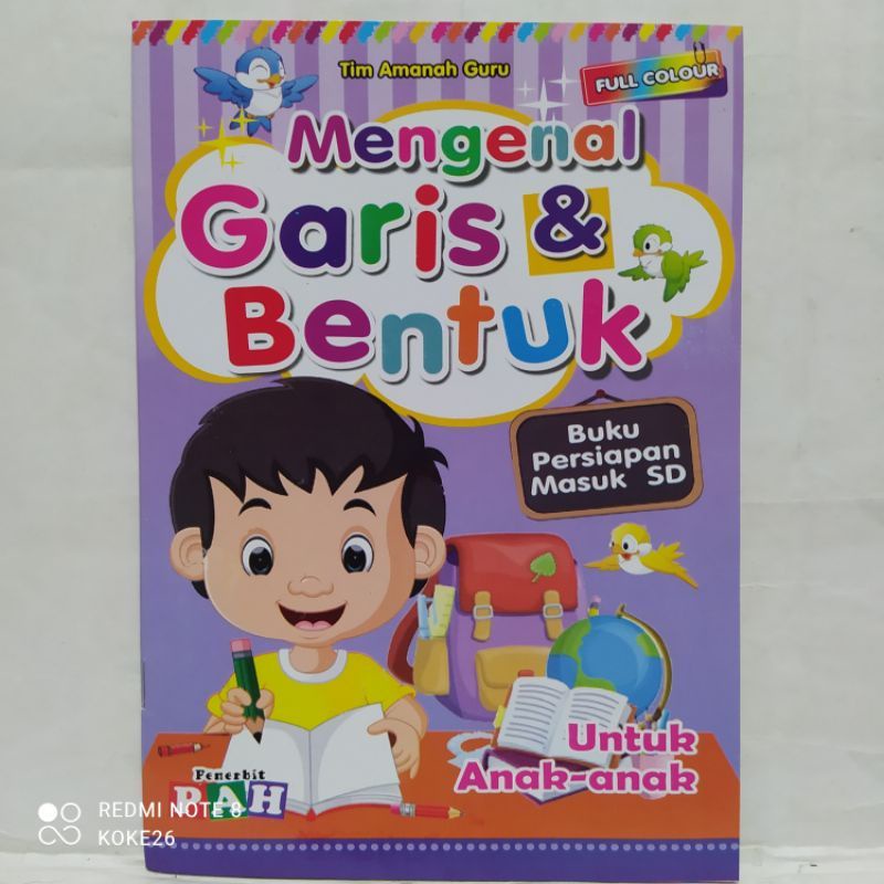 Buku Pintar Mengenal Garis &amp; Bentuk - PAH