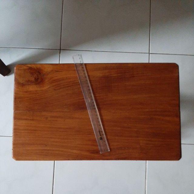  Meja  Lipat  Kayu  Jati ukuran 50 Shopee  Indonesia