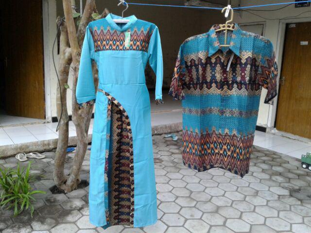 Batik Couple Kebaya Ayunda Zavira Longblus Modern Tanah Abang Setelan Wanita Seragaman Murah Pesta