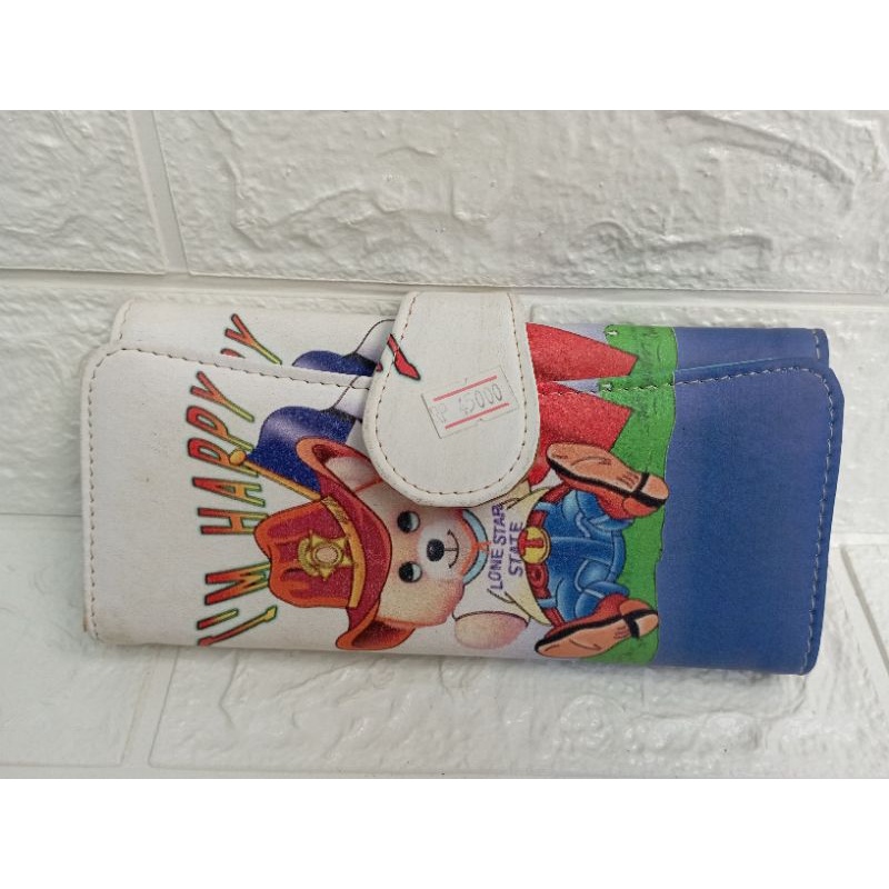 dompet panjang  wanita lucu