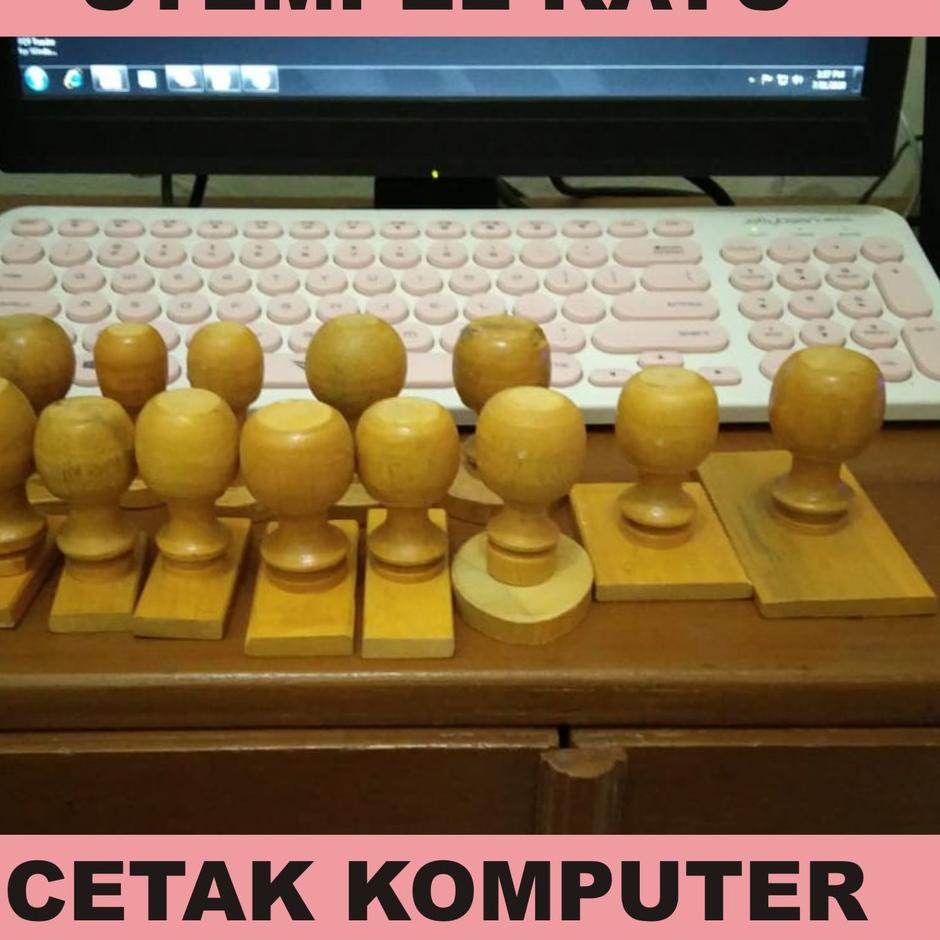 

[75] Cetak Stempel Manual Runaflek Nylo Gagang Kayu 820LRWR
