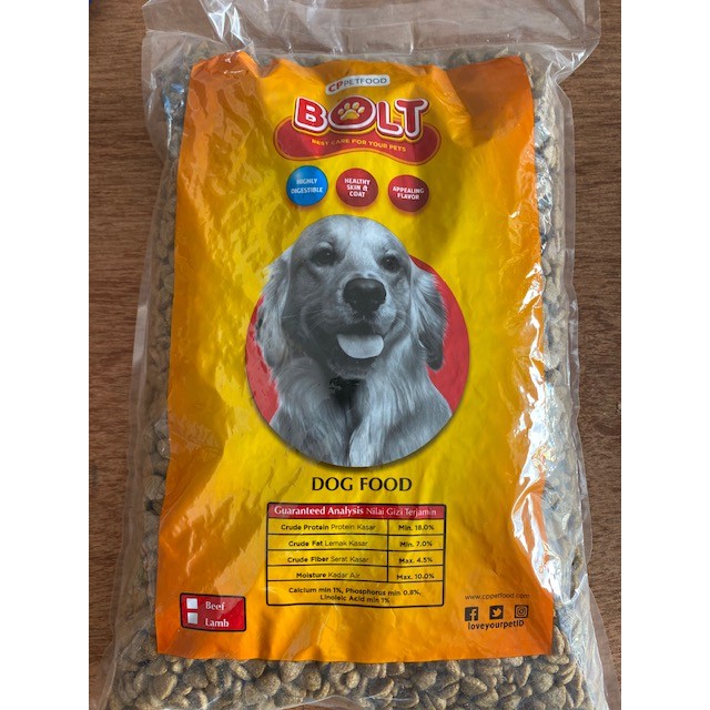 Bolt Dog Food