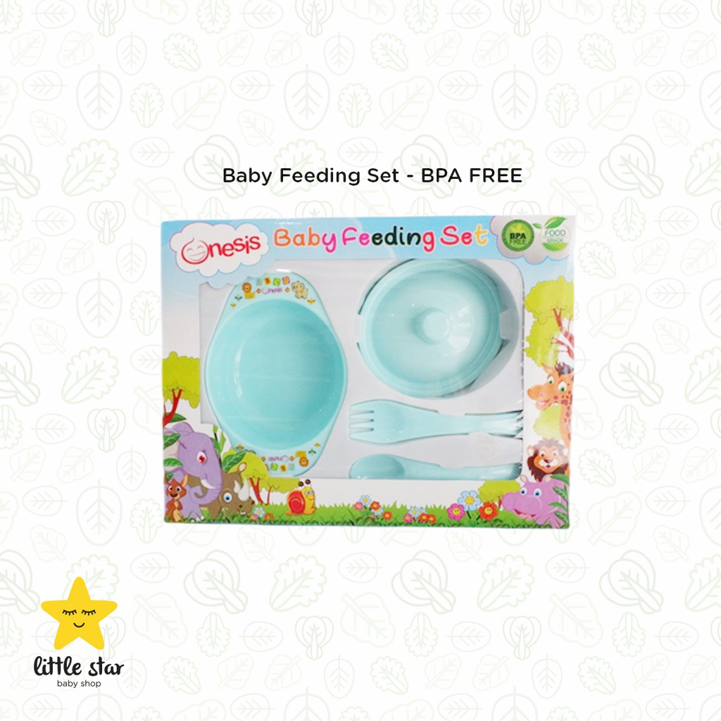 Baby Feeding Set Onesis | Alat Makan Bayi | Set Makan Anak