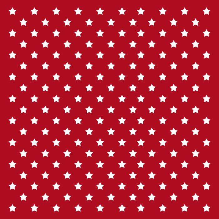Kertas Scrapbook - Red &amp; Blue Star Design