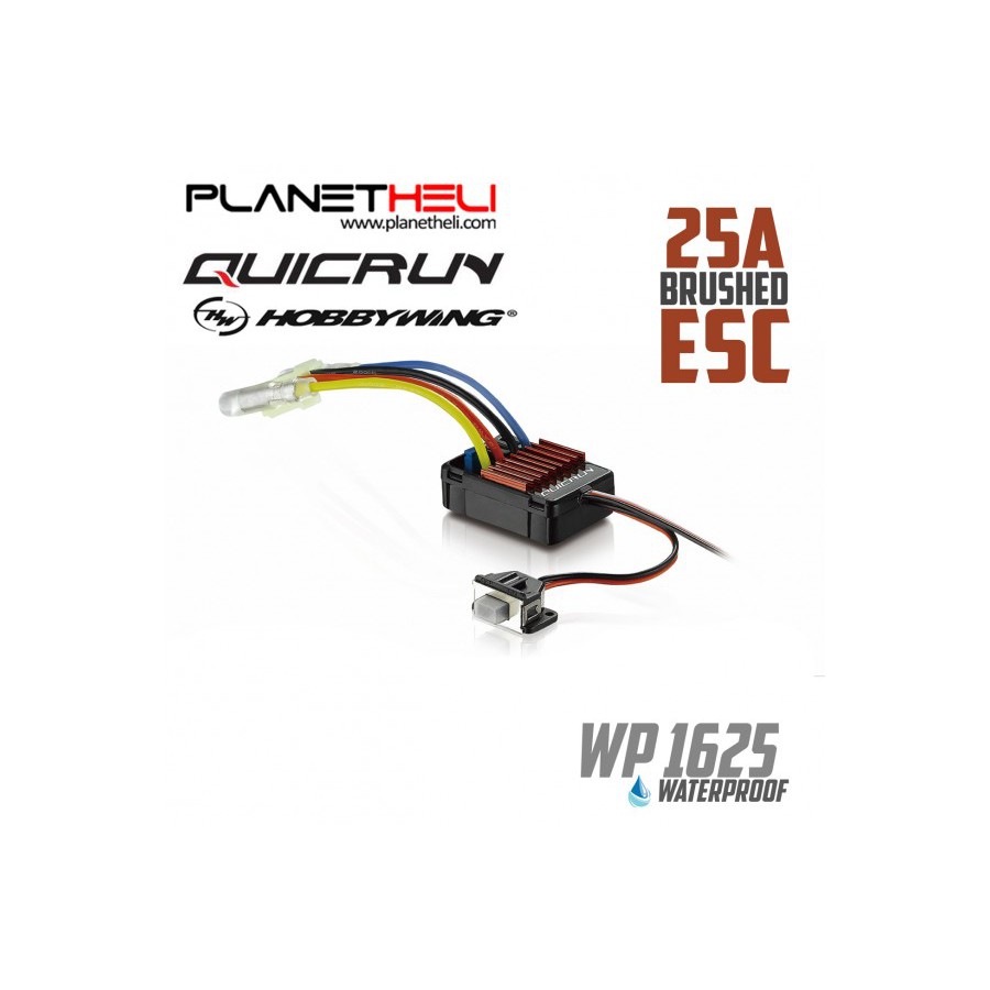 Regolatore Di Velocità Hobbywing QuicRun 1060/1080 ESC 60A/80A Per Auto RC 1:10 1:16 1:18