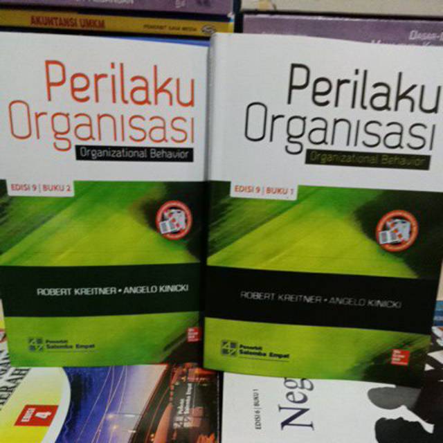 Paket Buku Perilaku Organisasi Edisi 9 Buku 1 2 By Robert Kreitner Angelo Kinicki Shopee Indonesia