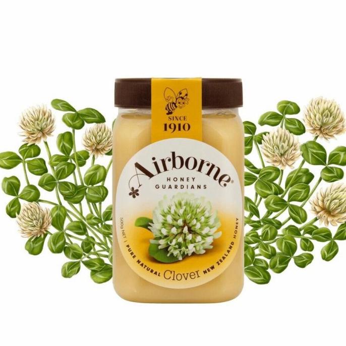 

Madu Airborne Clover Honey 500 Gram New Zealand Import Kesehatan Sale