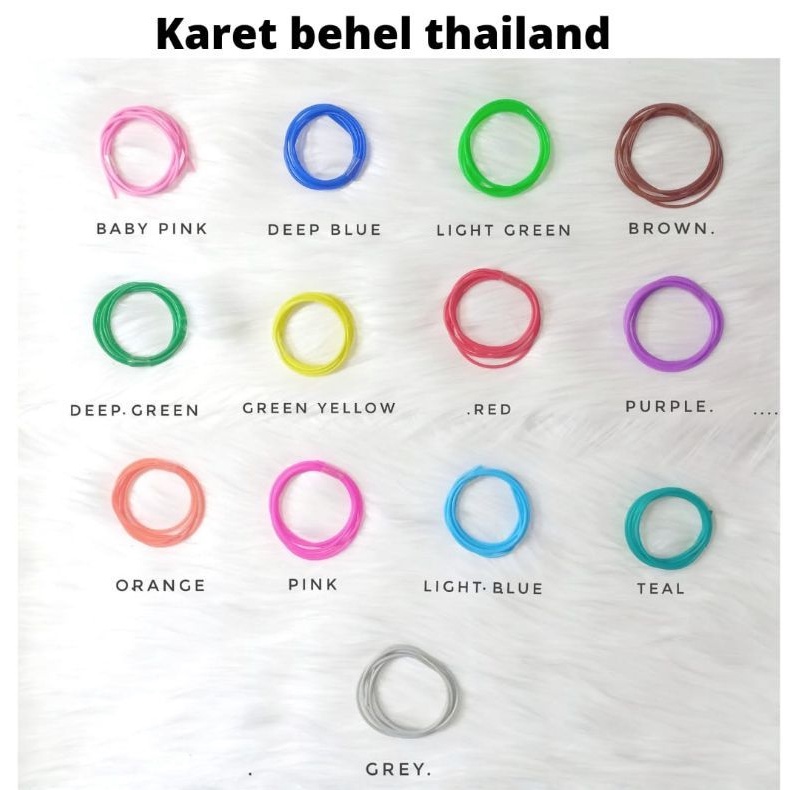 karet thailand behel fashion