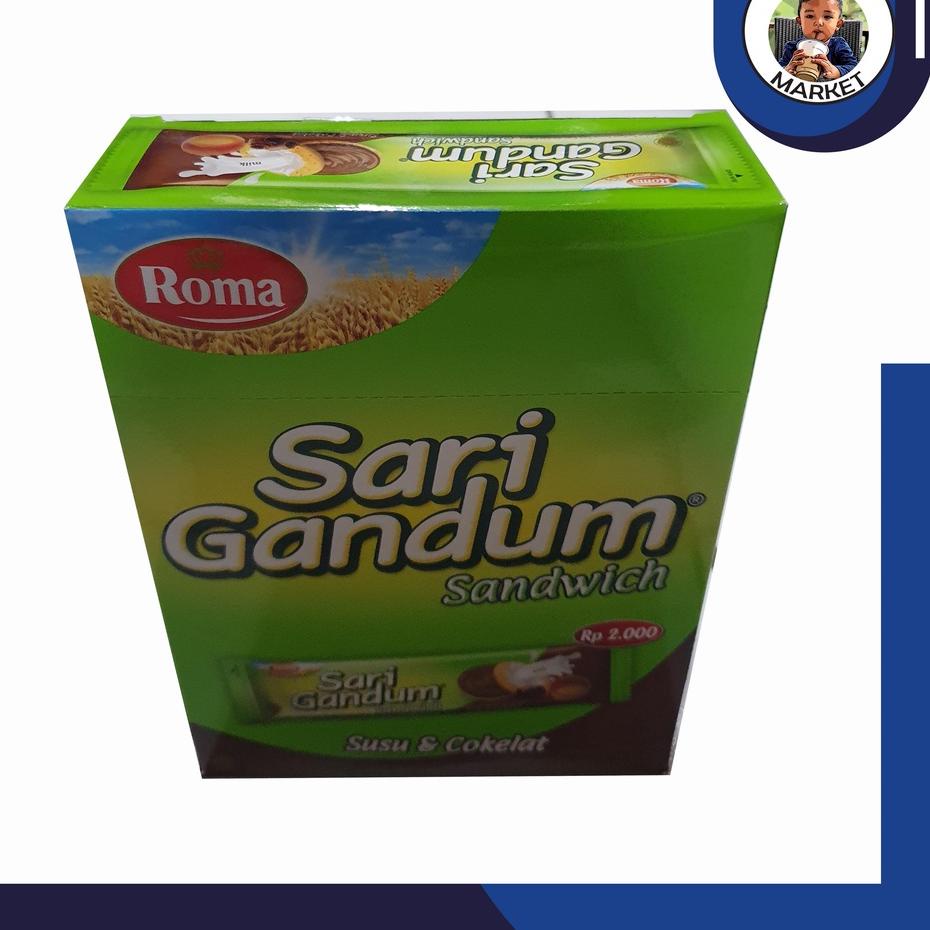 

KODEo5O9a--Roma Sari Gandum Sandwich Coklat Box Isi 12 Sachet Pcs 12Pcs