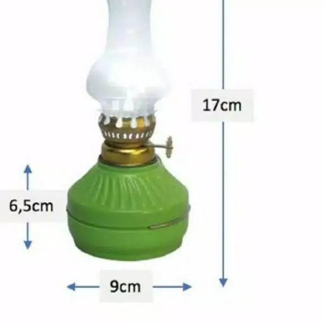 NEW - (FREE BATERAI) GS NEW LED1 LAMPU TEPLOK BATERAI HEMAT DAYA - LAMPU AJAIB - LAMPU SEMPRONG