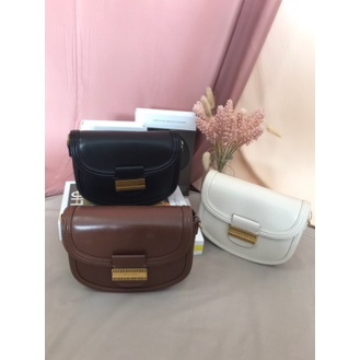 TAS WANITA MBELLISHED SADDLE BAG PREMIUM IMPORT