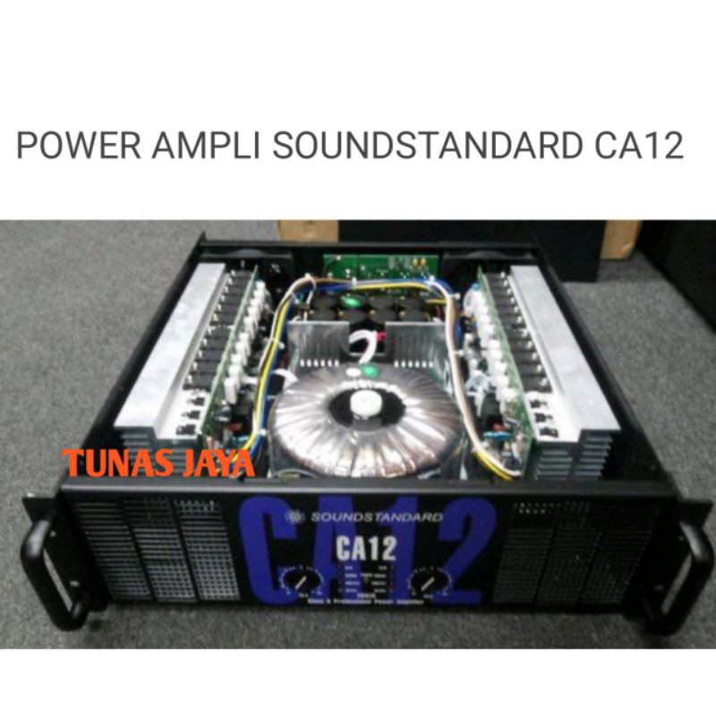POWER AMPLI SOUNDSTANDARD CA12 POWER SOUNDSTANDARD CA 12