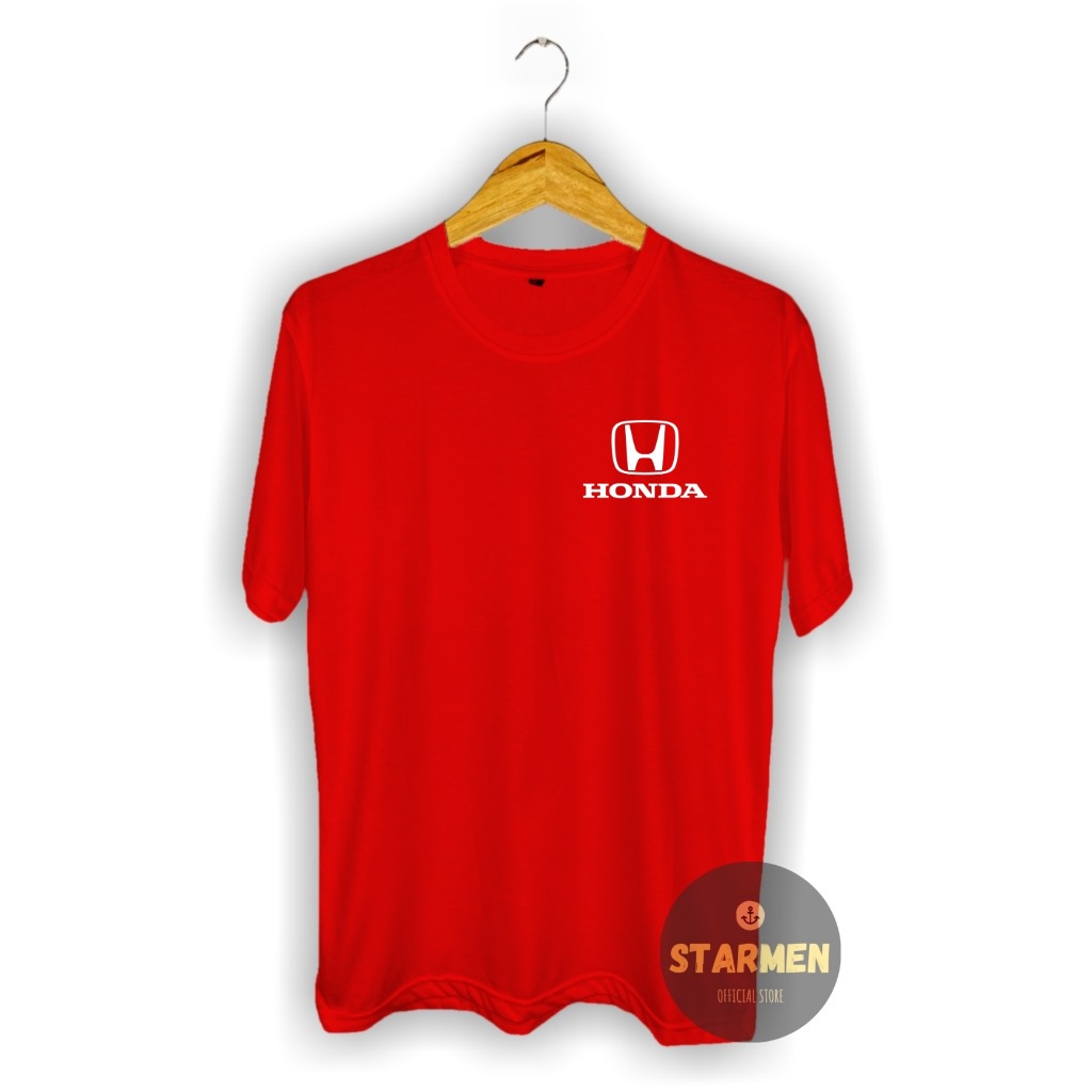 Kaos Distro Pria T-Shirt Motif Kata Kata HONDA MOBIL