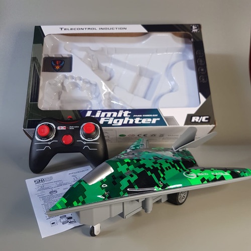 Remot Kontrol Pesawat Jet Bomber - Mainan RC Pesawat Jet Anak Edukatif - Jet Tempur