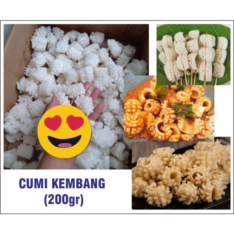 

Frozen Olahan Cumi Kembang ±200g MURAH