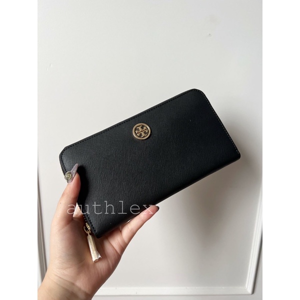 TORY BURCH Robinson Zip Wallet - dompet wanita