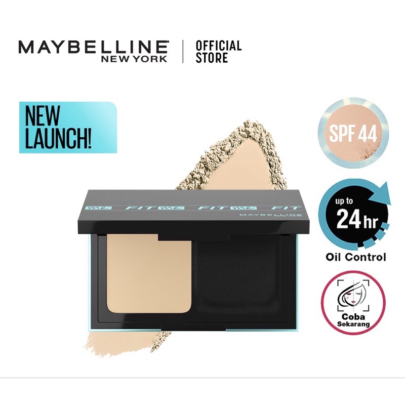 MAYBELLINE Fit Me Matte + Poreless 24HR Oil Control Powder Foundation