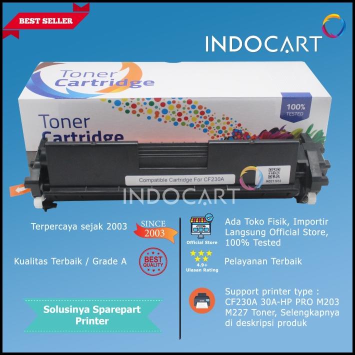 Toner Cartridge Compatible Cf230A 30A-Hp Lj Pro M203 M227-Dengan Chip