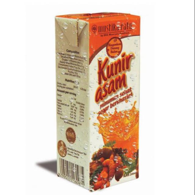 MUSTIKA RATU Minuman Kunir Asem 200gr