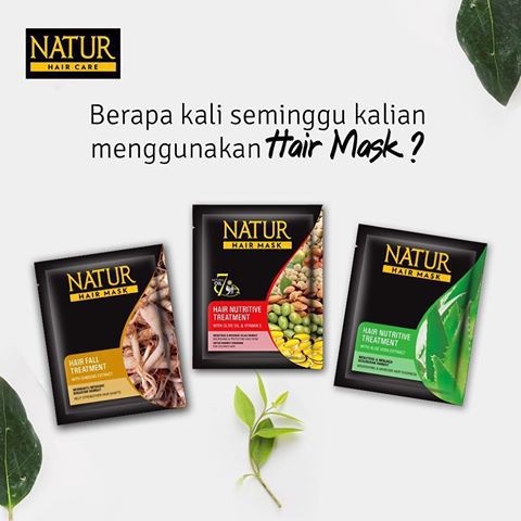 NATUR Hair Mask Saset 15gr