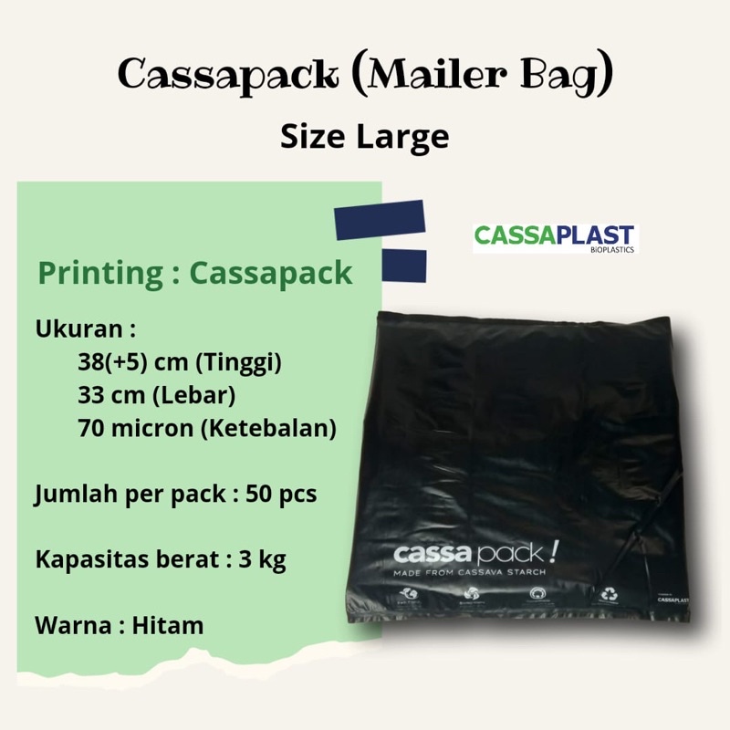 

Kantong singkong Mailer Bag CASSAPACK LARGE