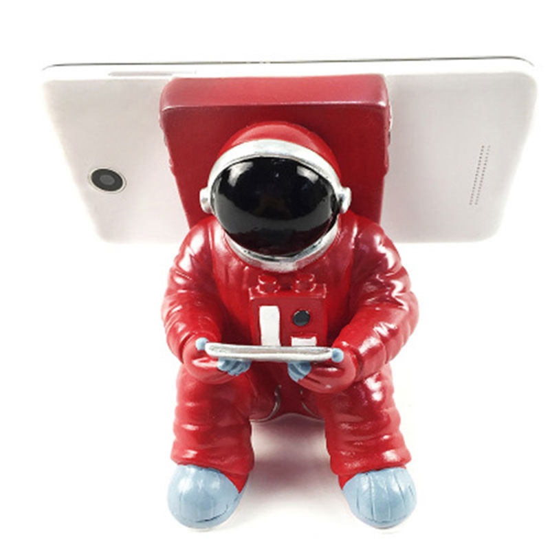 Btsg Untuk Kreatif Astronot Stand Tablet Spaceman Bracket Resin Telepon Hol