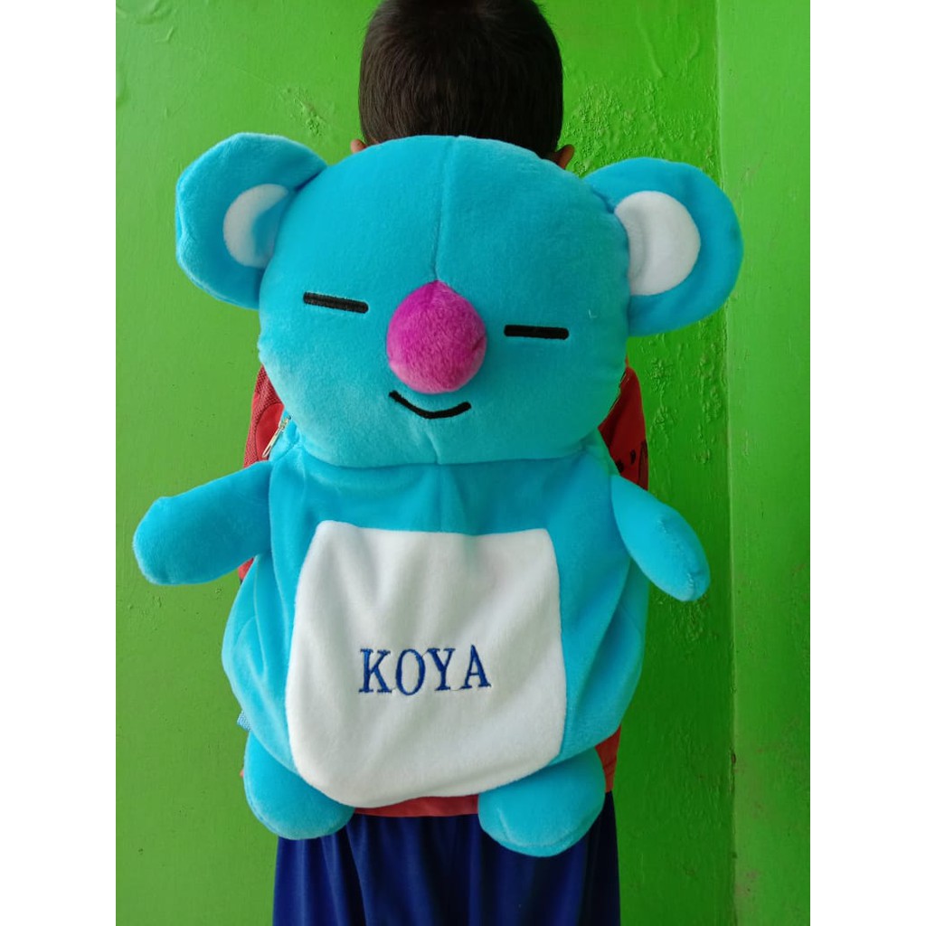 tas ransel anak karakter bt21/tas koya chimmy rj cooky
