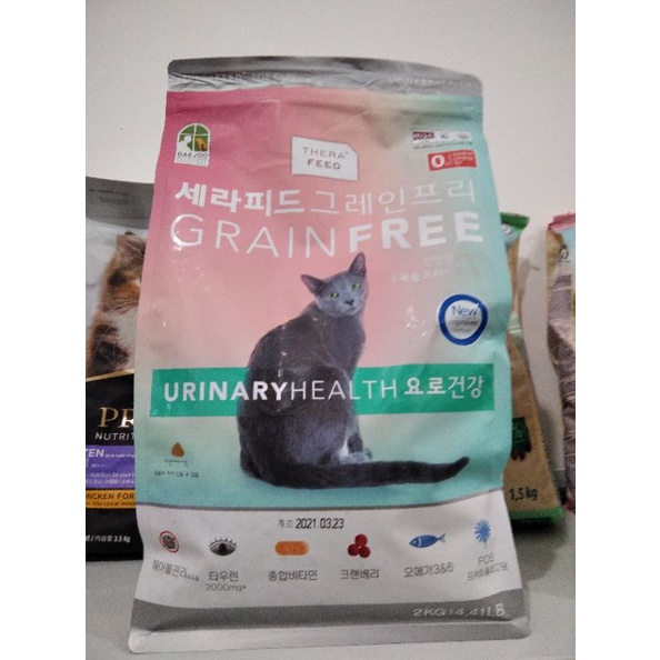 TheraFeed Cat Urinary 2kg Makanan kucing Grain Free