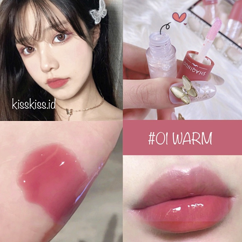 Changing Colors Lip Gloss Shaqinuo Pelembab Bibir Lip Balm Berubah Warna XX022