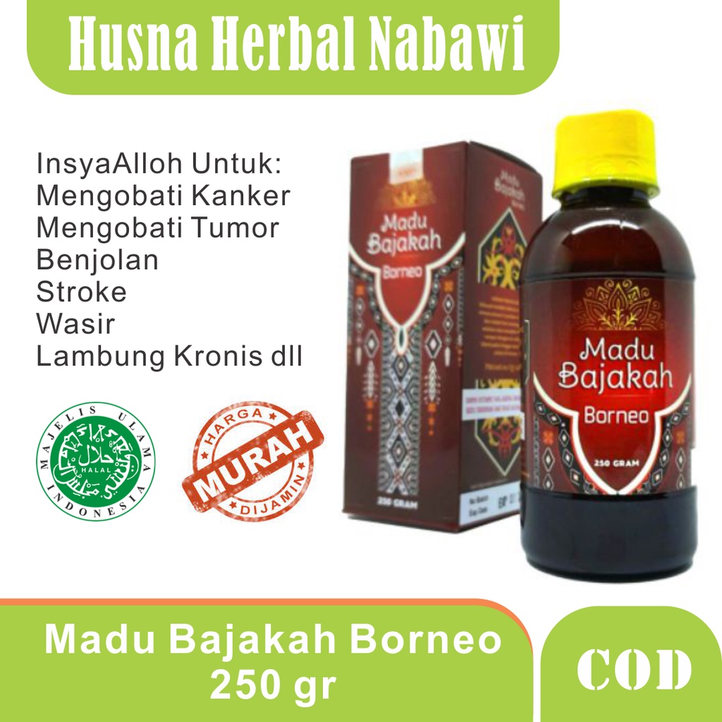 

PROMO Distributor Madu Bajakah - Obat atasi benjolan wasir dan tumor Husna Herbal Nabawi