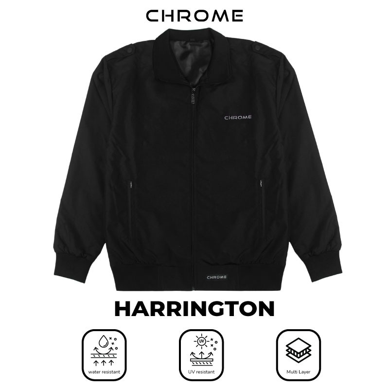 Jaket Pria Harrington Chrome Waterproof