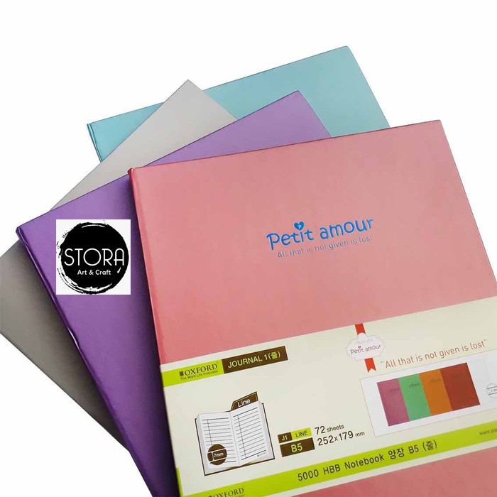 

Oxford Petit Amour Journal Book Notebook Buku Tulis Jurnal B5 AHK0103