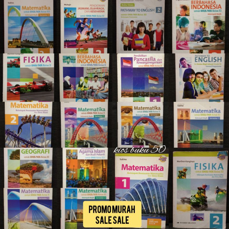 

PROMO BUKU PELAJARAN SMA K2013 ERLANGGA