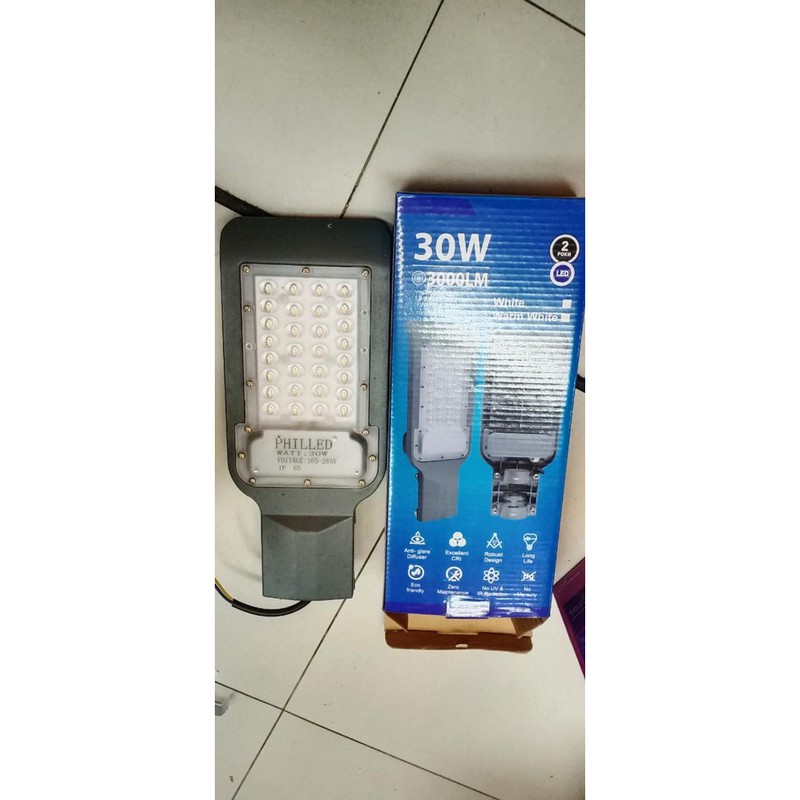 Jual Lampu Jalan Pju Led Tipis Watt Shopee Indonesia