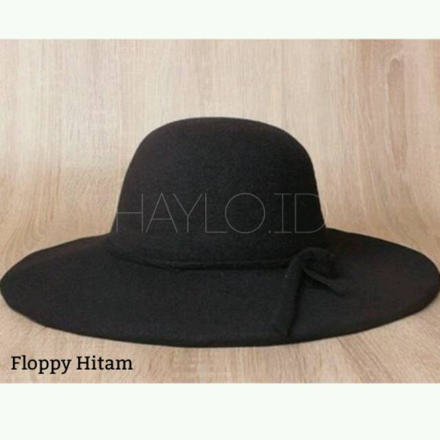 Floppy Hat Dewasa Lokal / Topi Floppy Bludru / Topi Pantai
