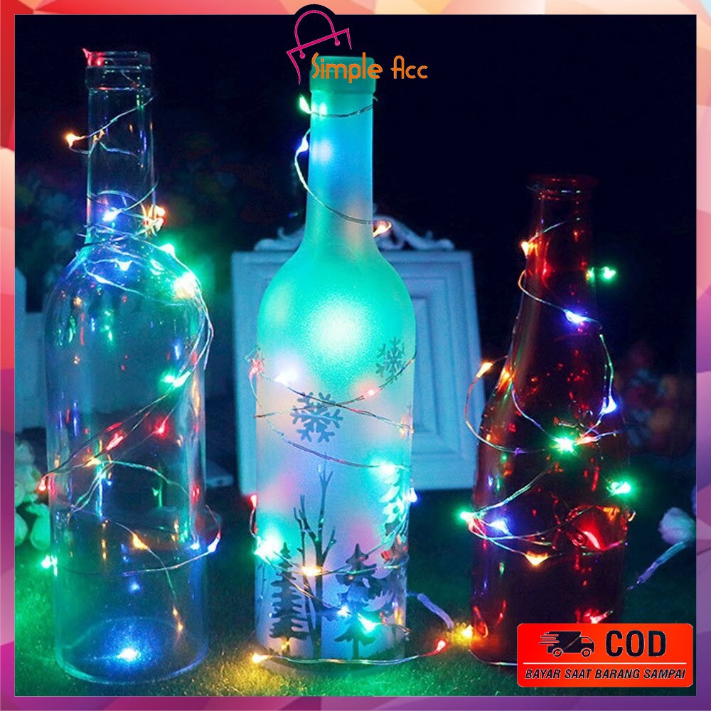 *COD* DO-C17 C199 Lampu Tumblr Light Led 10 Mtr OPP 100 LED 50 LED Lampu Hias Dekorasi Kamar Hiasan-5