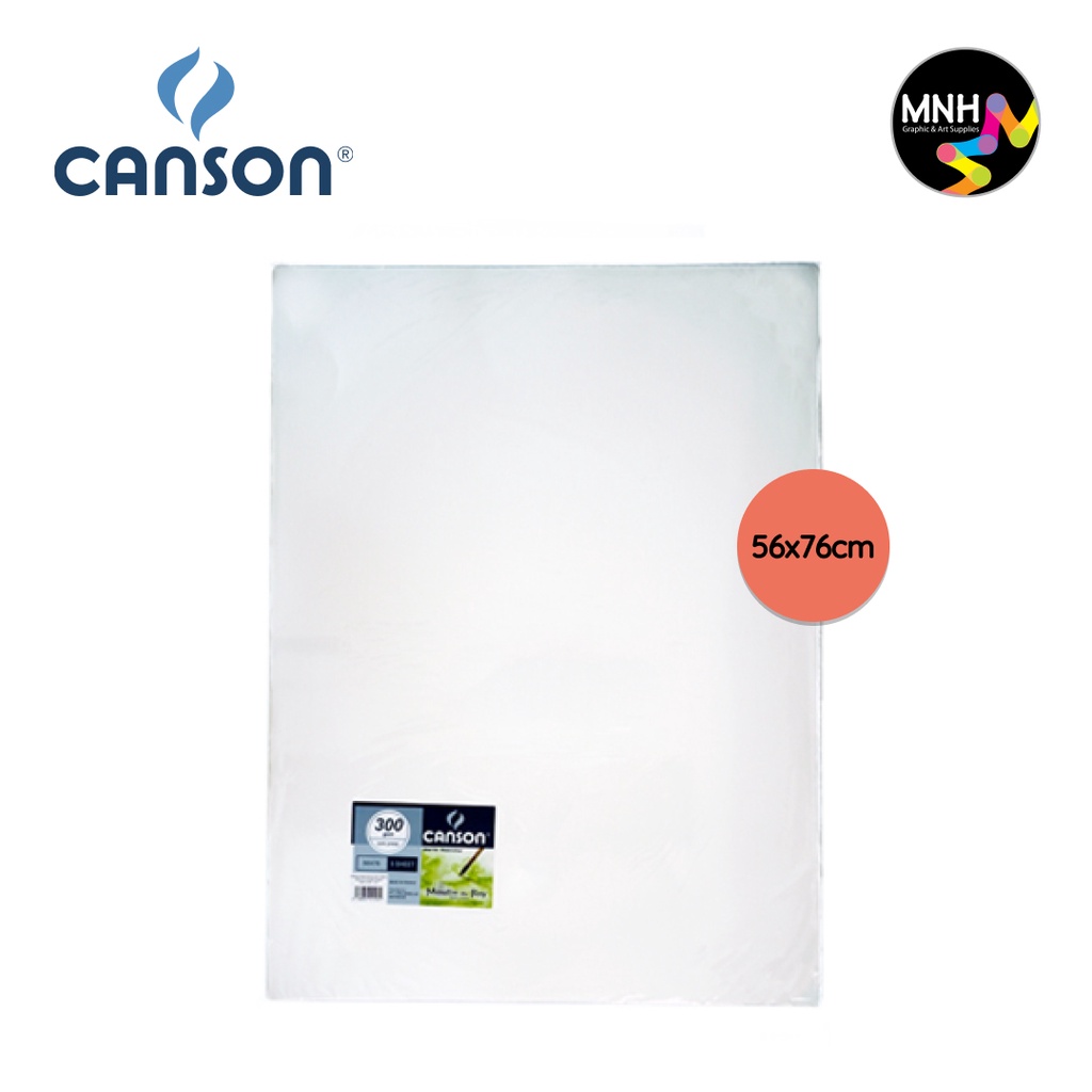 

Paper Kertas Canson Moulin Du Roy 56X76cm Cold Pressed 300G 5 SHEET