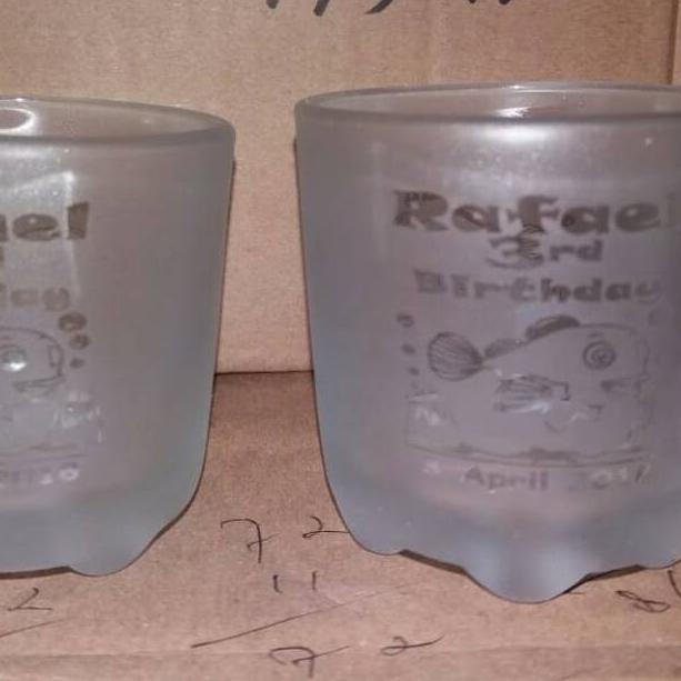 ⸨XiW ♝⸩ Bubuk etsa kaca gelas hitam frosted glass //Stock terkini