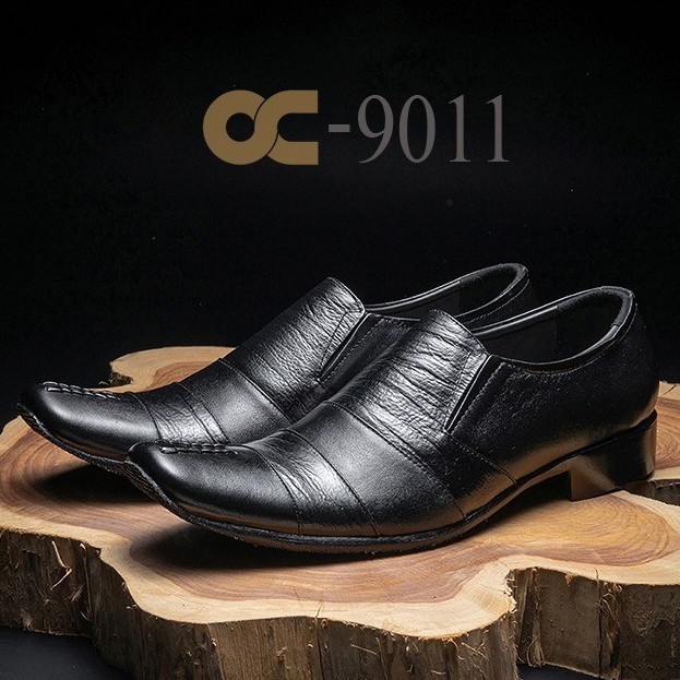 SEPATU KANTORAN PRIA KULIT ASLI OC-9011