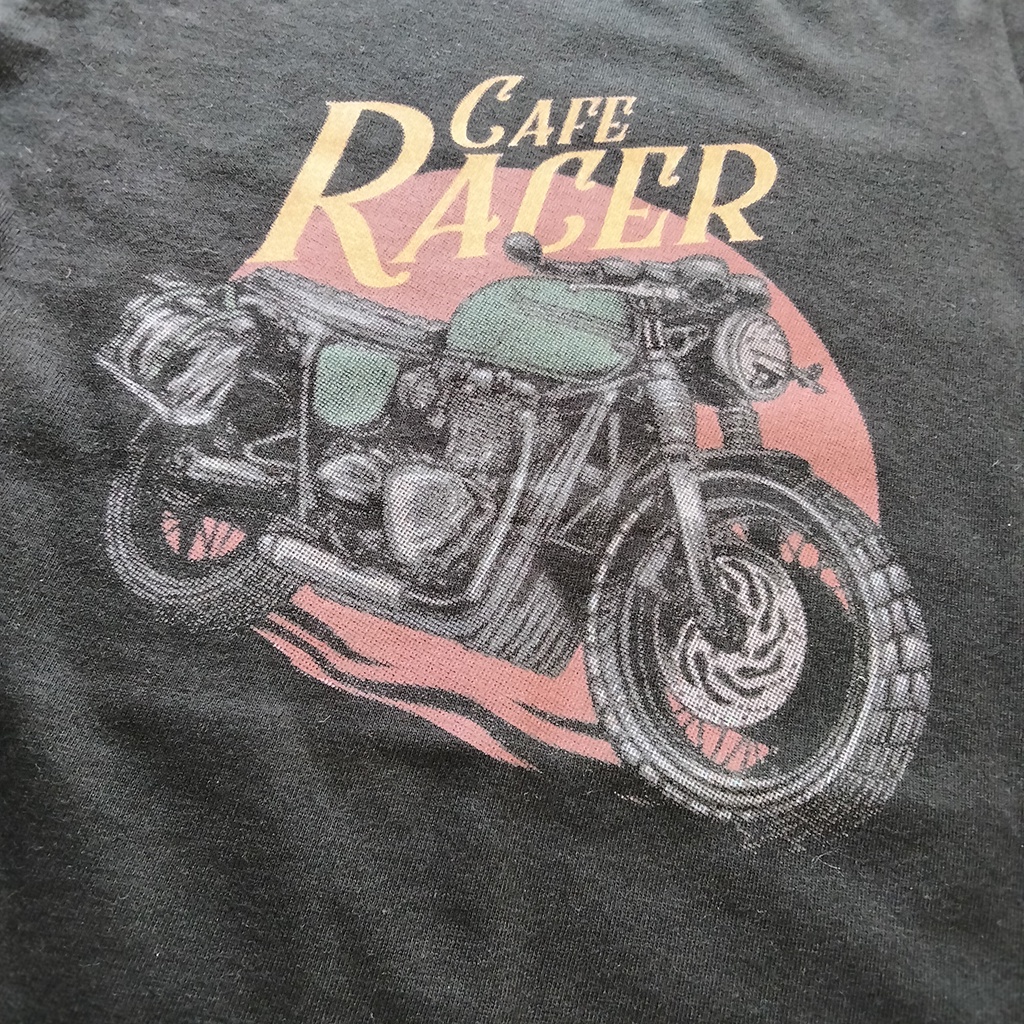 Kaos Atasan Anak Laki Laki Motor Cafe Racer