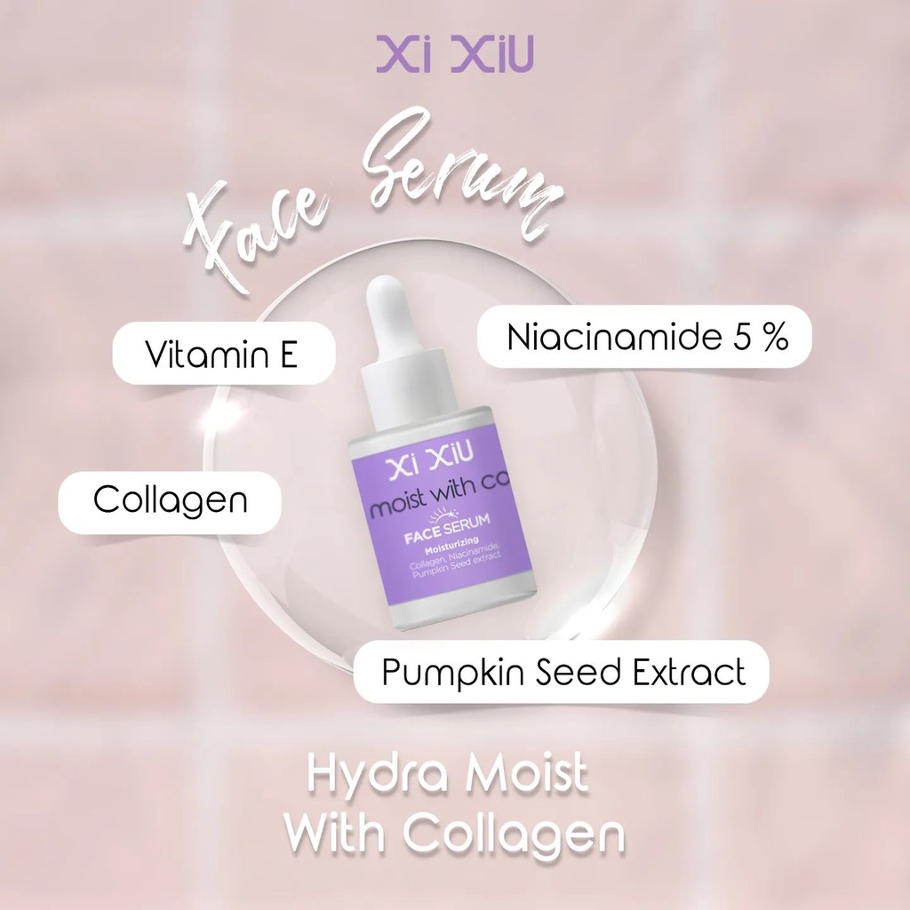 ❤ MEMEY ❤ XI XIU Hydra Moist With Collagen | Serum Day Night Cream