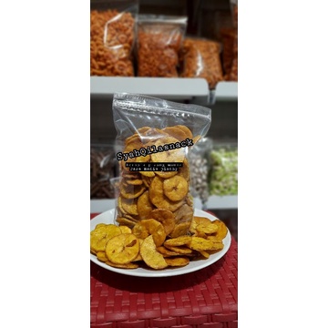 

keripik pisang manis rasa manis pisang 250 gram