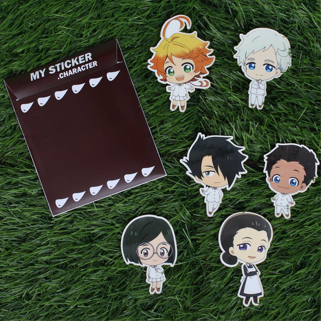 Sticker Anime Terlengkap - Anime The Promised Neverland